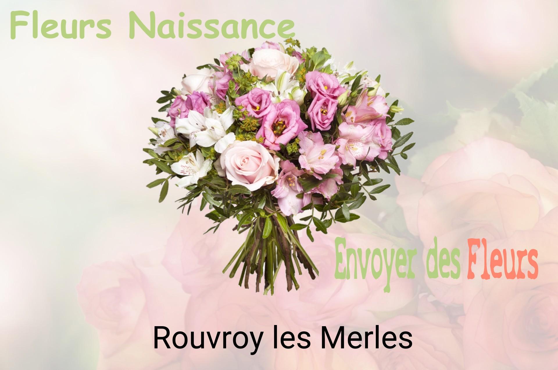 Bouquet de fleurs de naissance livré à Rouvroy-les-Merles